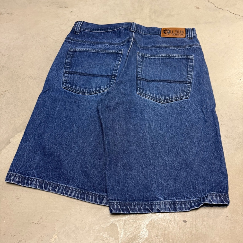 Vintage y2k Baggy Risk Jean‎ Shorts